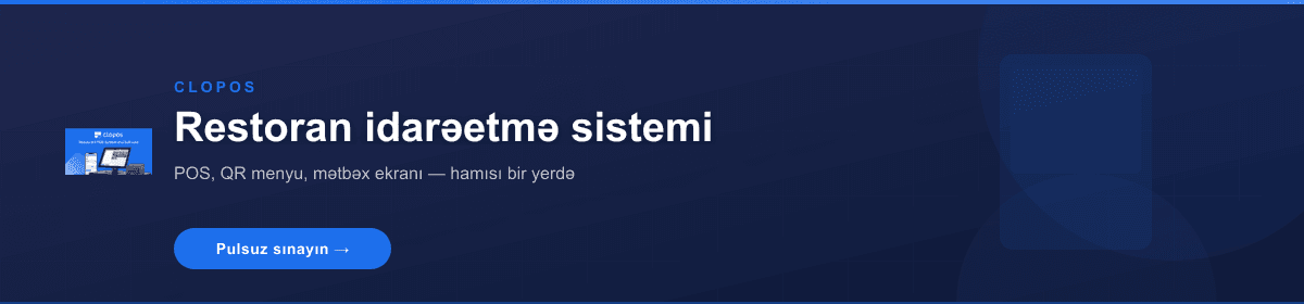 POS sistemi ilə satışlarınızı artırın