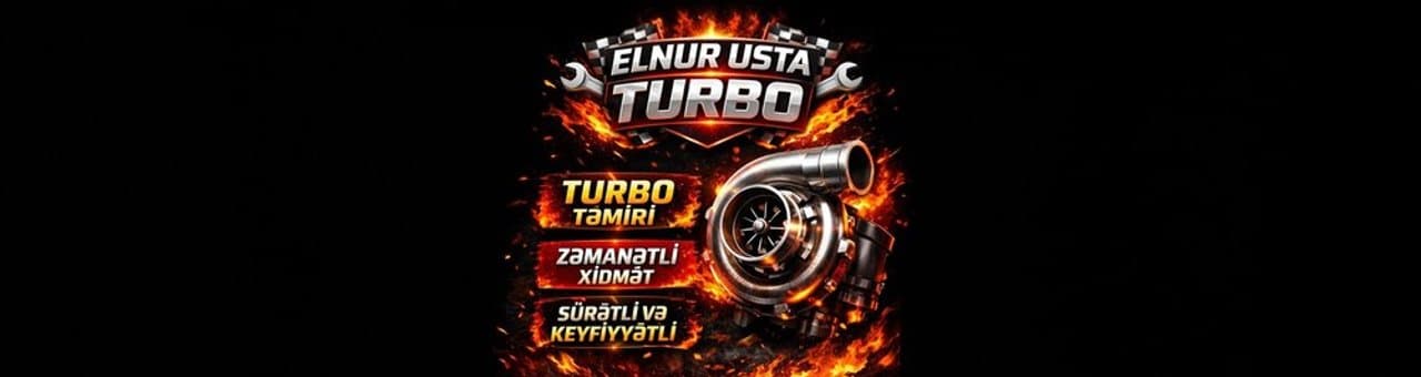 Turbo Təmiri mağaza banneri