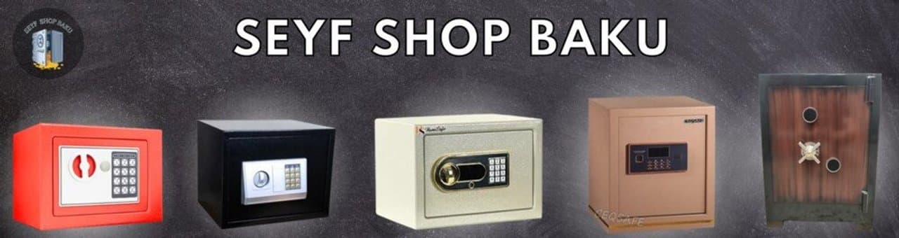 Seyf Shop Baku mağaza banneri