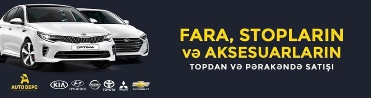 Auto Depo mağazası banneri