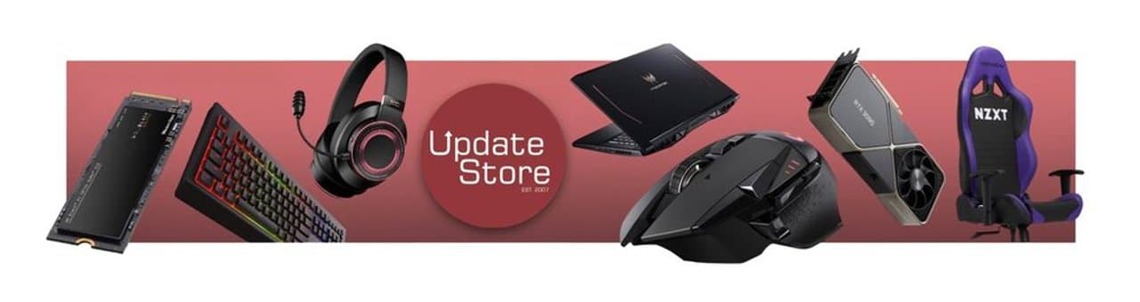 Update Store mağaza banneri