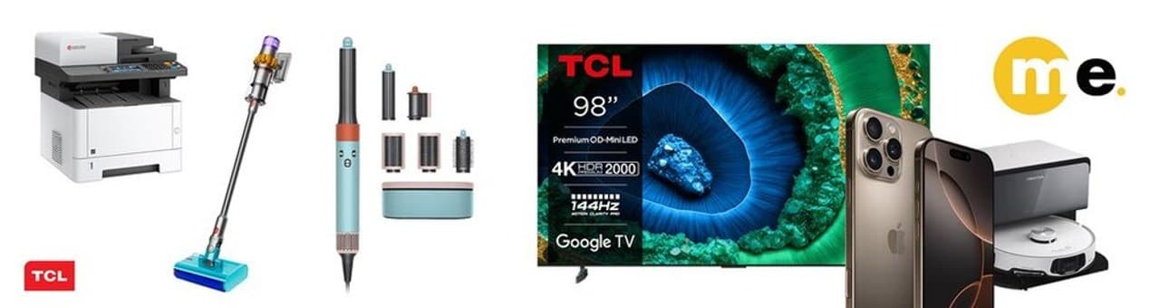 Mega Electronics mağaza banneri