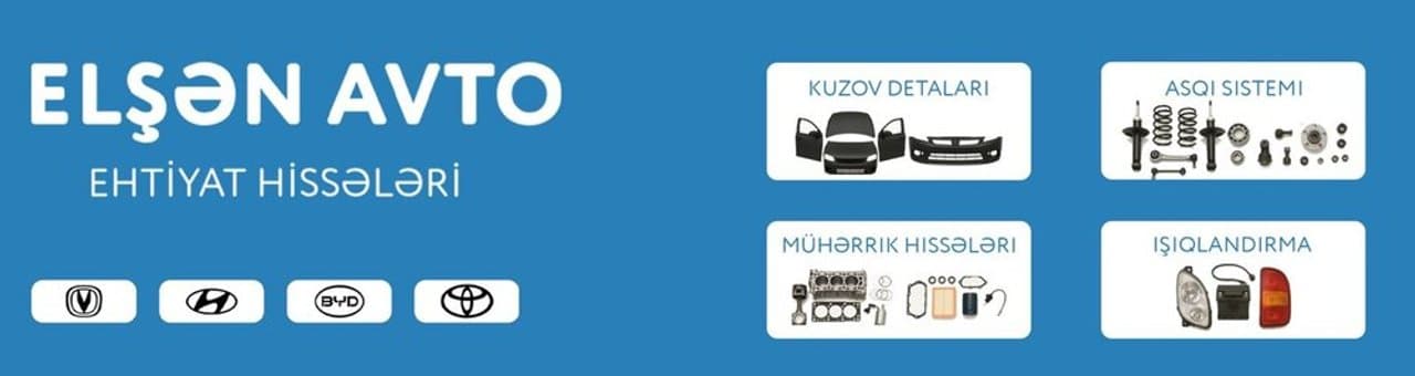Elşən Auto mağaza banneri