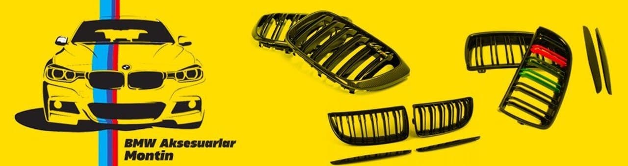 BMW Aksesuarları Montin mağaza banneri
