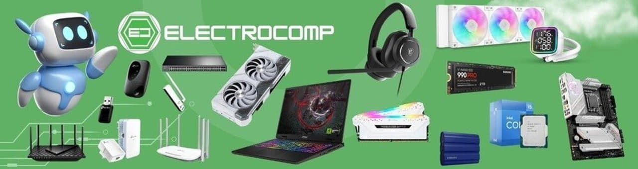 ElectroComp mağaza banneri