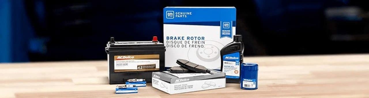 GM Parts mağaza banneri