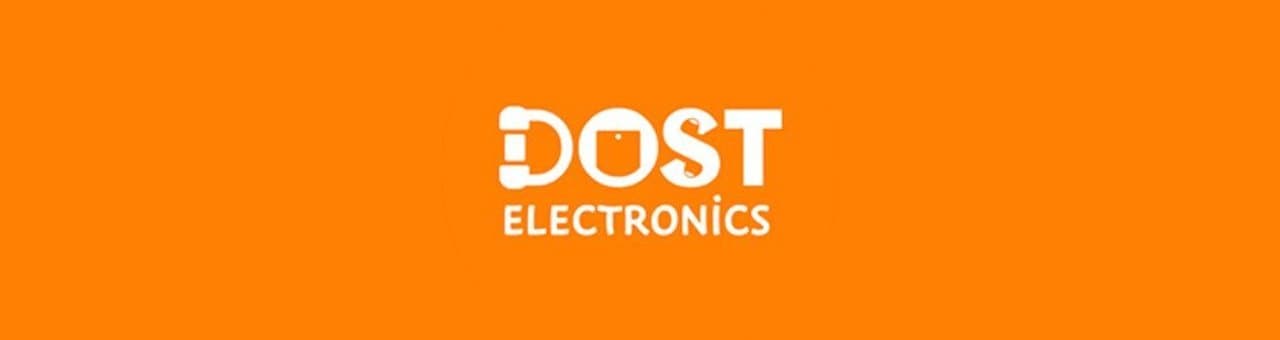 Dost Elektroniks mağaza banneri
