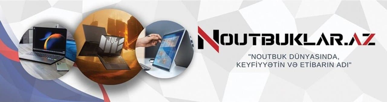 NoutbuklarAz mağaza banneri