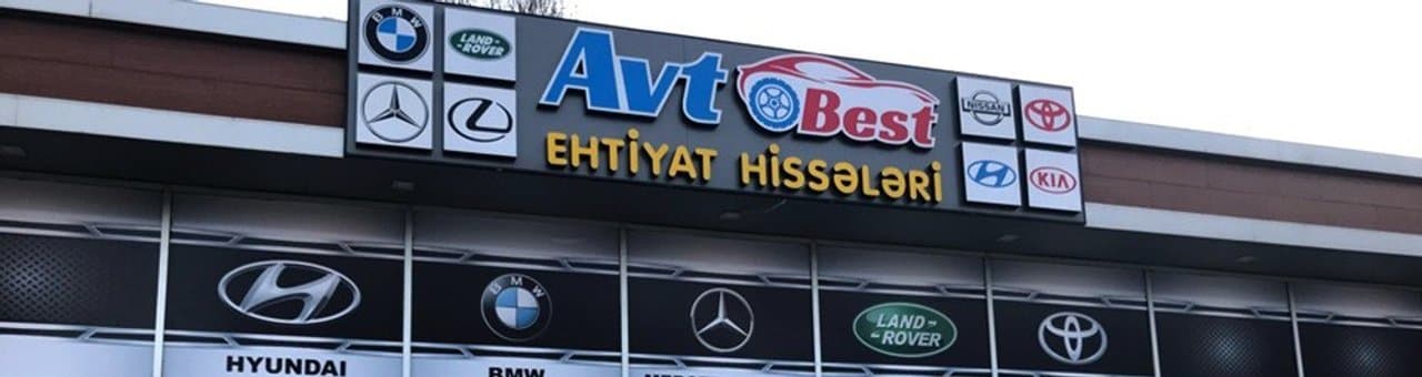 AvtoBest mağaza banneri
