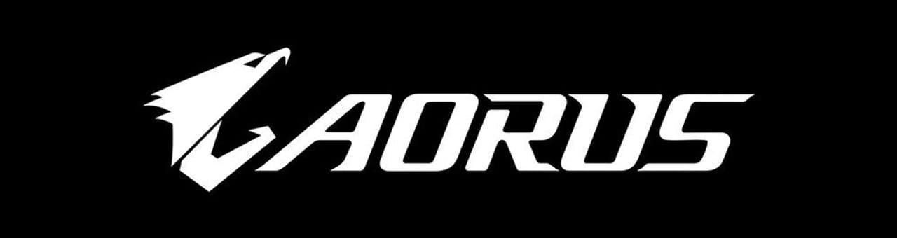 Aorus mağaza banneri