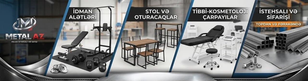 Metal - Az mağaza banneri