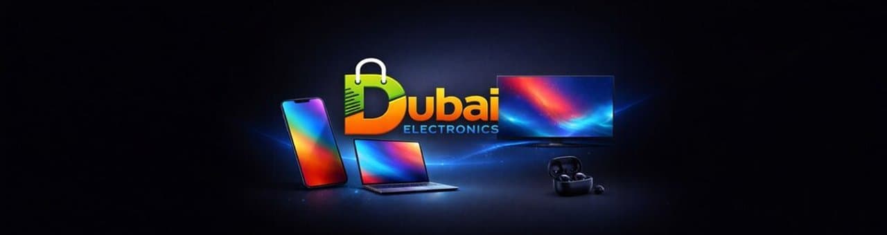 Dubai Electronics mağaza banneri