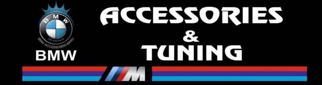 BMW Accessories Baku mağaza banneri