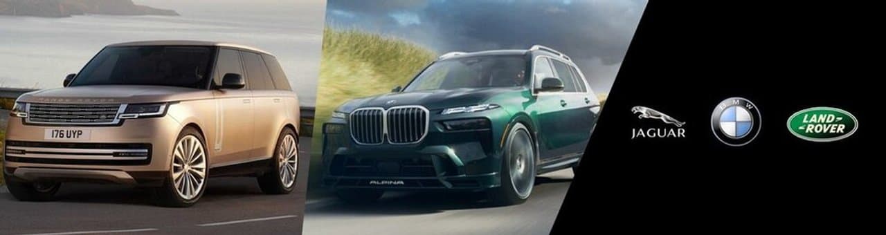 BMW - LAND ROVER Parts mağaza banneri