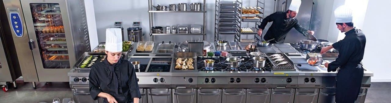 Restoran və market avadanlıqları mağaza banneri