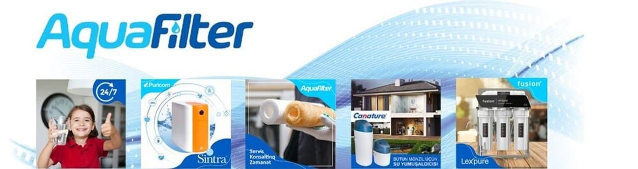 Aqua Filter MMC mağaza banneri