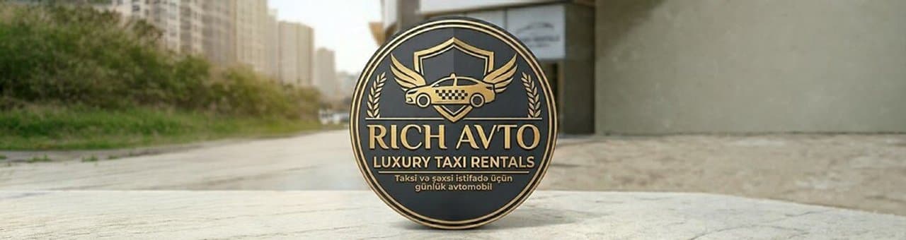 Rich Avto mağaza banneri