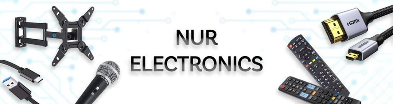 Nur Electronics mağaza banneri