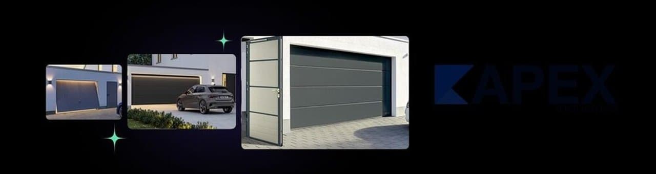 Apex Doors mağaza banneri