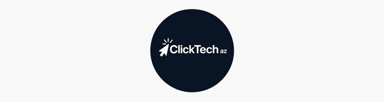 Clicktech mağaza banneri