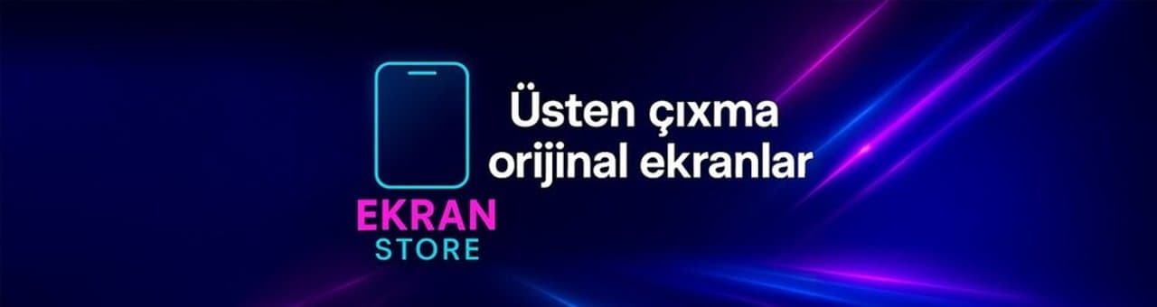 Ekranstore mağaza banneri