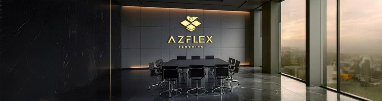 Azflex Flooring mağaza banneri