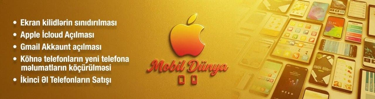 Mobil Dünya mağaza banneri
