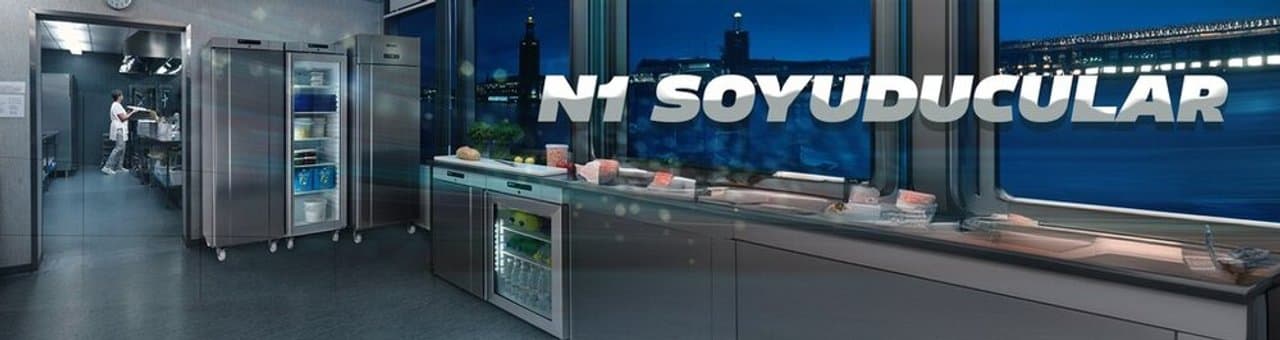 N1 Soyuducular mağaza banneri