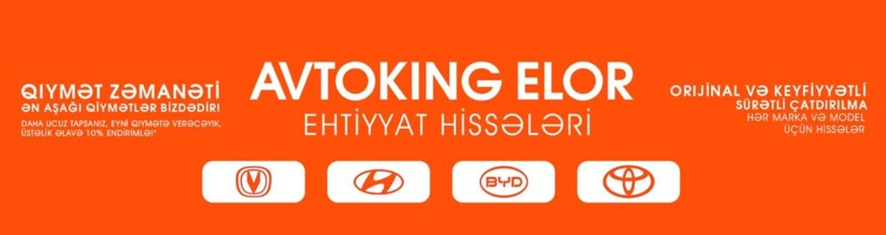 AvtoKing ELOR mağaza banneri
