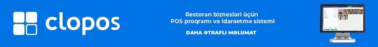 Clopos POS — Müasir POS terminal və idarəetmə | clopos.com